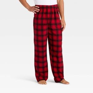 Red Plaid Lounge Pants